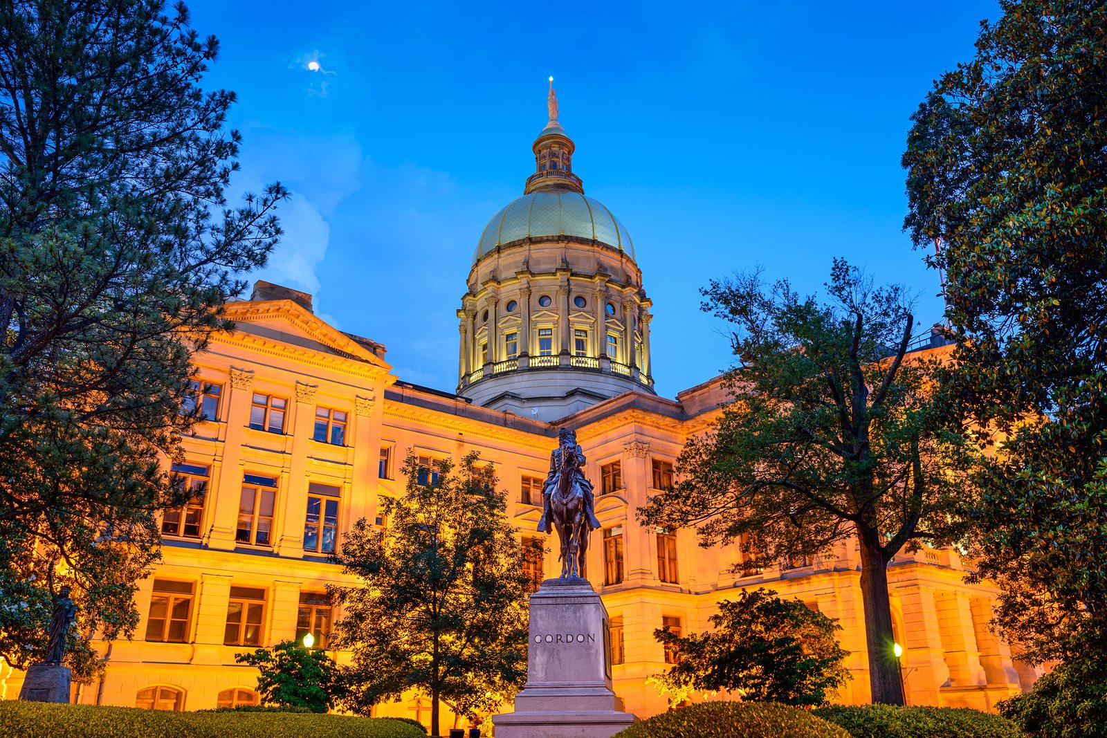 Georgia State Capitol Building in Atlanta, Georgia, USA.