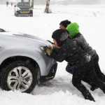 Severe Winter Storm Netherlands Disrupts Transport