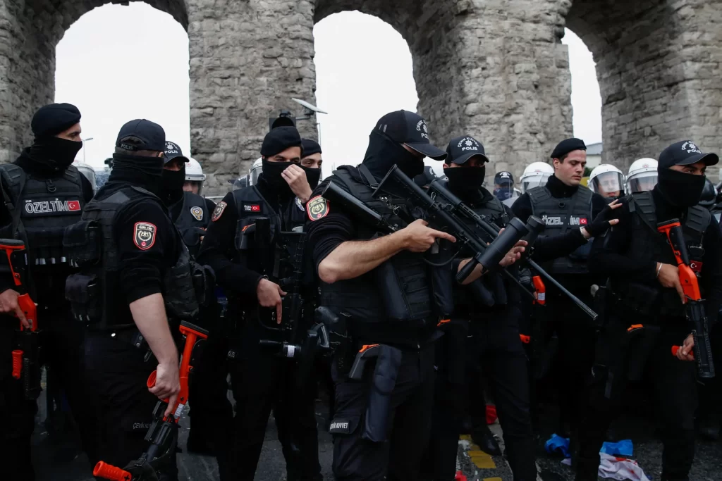 Firm Turkish Police Security Action Raises Tension in 2026