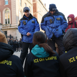 13 agitators arrested at Columbia University anti-immigration demonstration