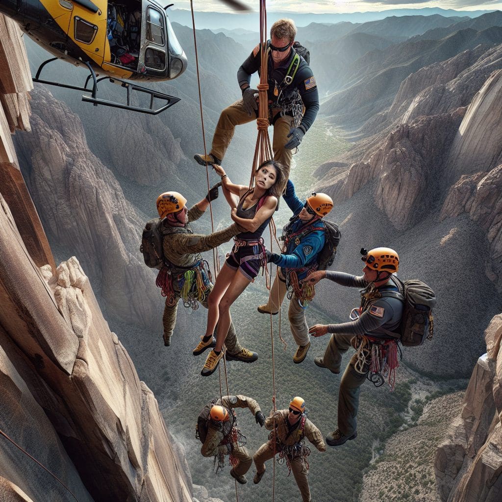 Climber Rescued from 600 Feet High Nevada Cliff After Seven-Hour Rescue Mission