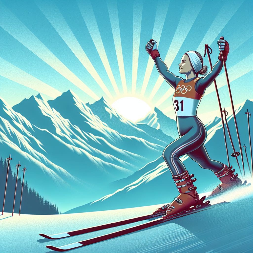 Olympic champion Shiffrin achieves historic 8th slalom victory of the season.