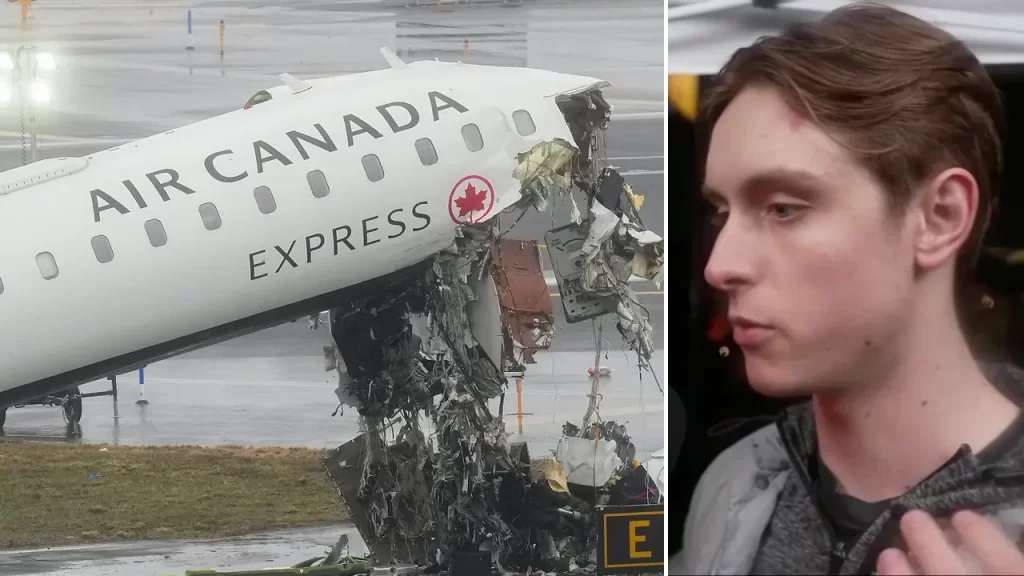 Passenger in LaGuardia plane crash describes ‘chaos’ of deadly impact