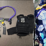 Man arrested near Trump golf course with Joker-painted loaded rifle, police say