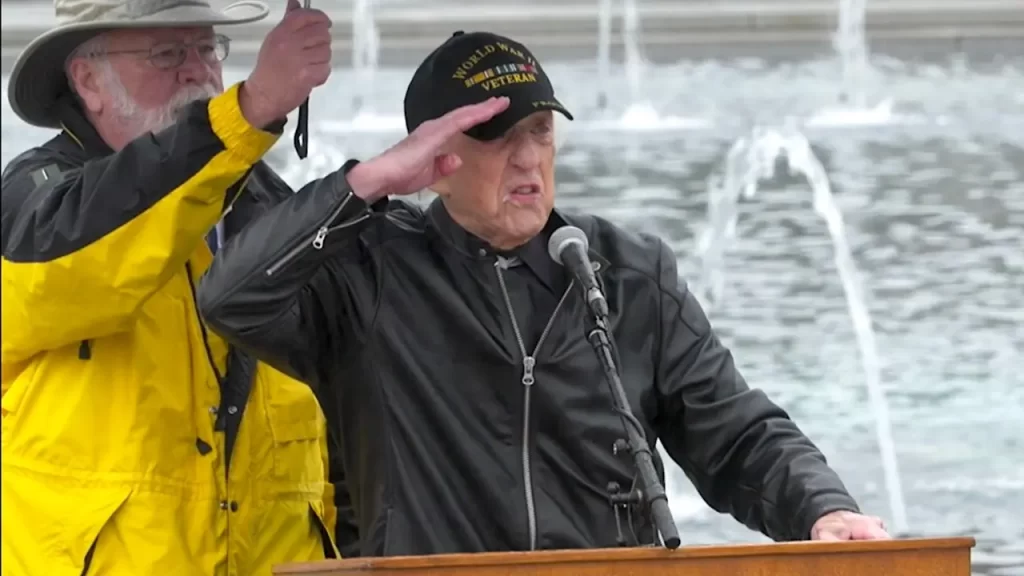 97-year-old WWII veteran’s emotional Memorial Day speech goes viral