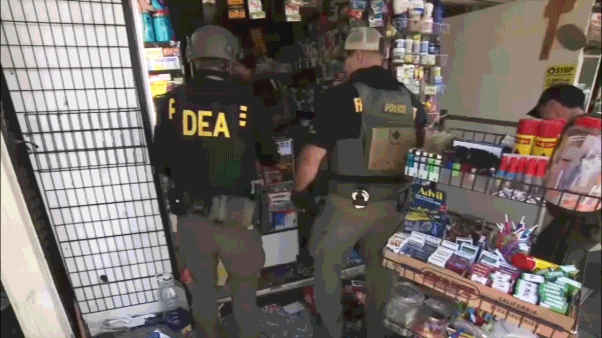 DEA targets 18th Street gang and MS-13 in MacArthur Park drug raid