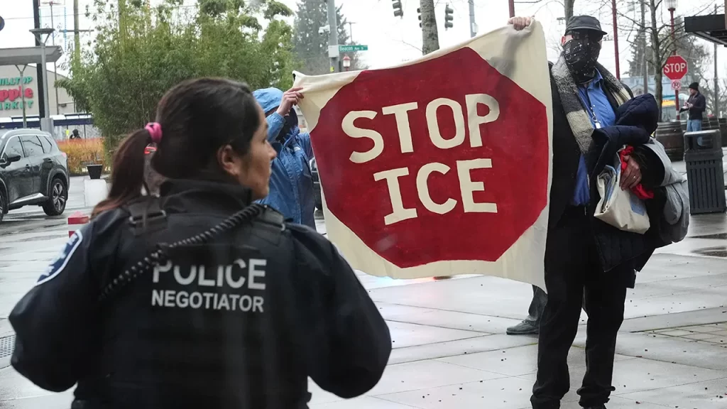‘Spokane 3’ convicted on federal conspiracy charges for blocking ICE bus