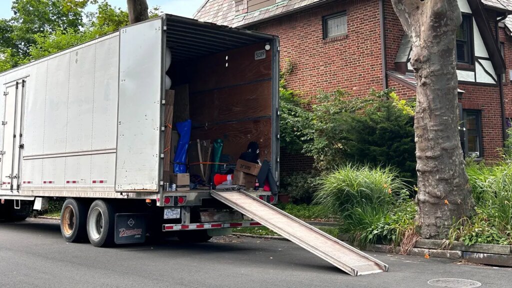 California couple says moving company is holding belongings for ransom