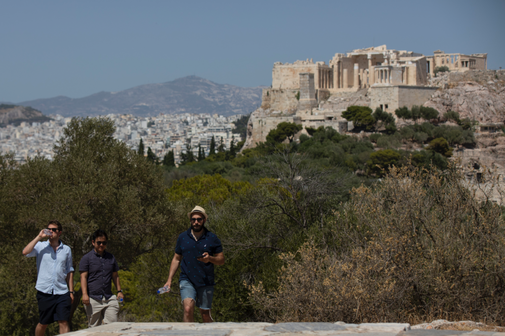Knife attack near Athens Acropolis injures American tourist couple