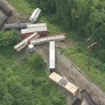 Police lift evacuation orders after Pennsylvania freight train derailment