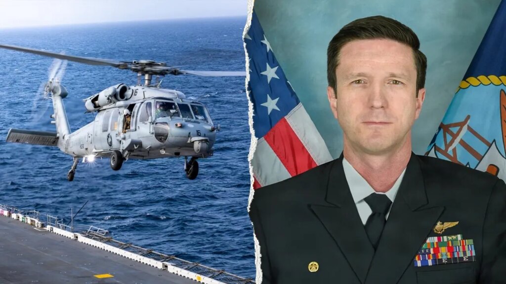 U.S. Navy names Cmdr. Edwards as sailor lost in Arabian Sea crash